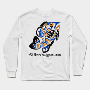 Rock Bass (Odazhegomoo) Long Sleeve T-Shirt